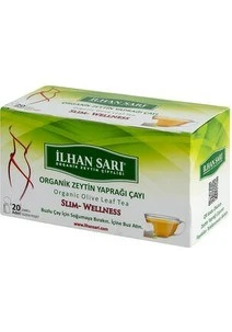 İLHAN SARI ORGANİK ZEYTİN YAPRAĞI ÇAYI 20'Lİ 30 G