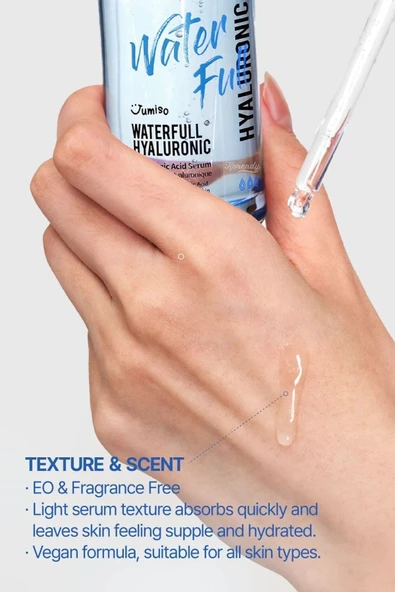 JUMİSO WATERFULL HYALURONİC ACİD SERUM | HYALÜRONİK ASİT YÜZ BAKIM SERUMU 50ML - 3