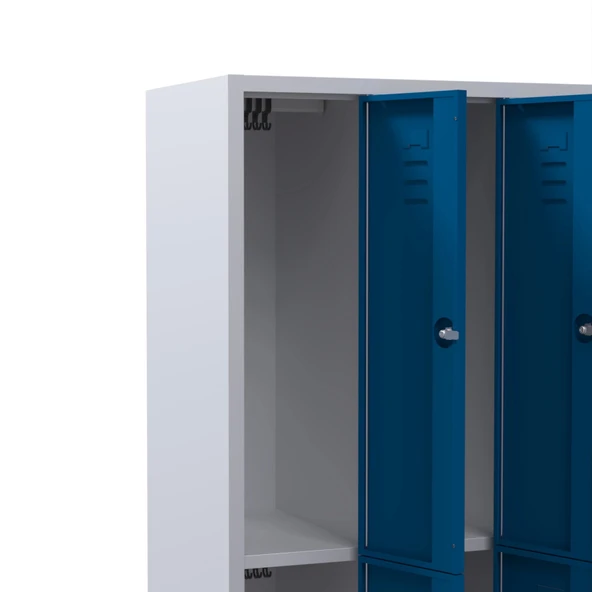 Soyunma Dolabı 8 Kişilik Metal Dolap - 6
