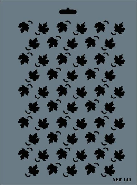 Rich New Seri N-140 Stencil 35x25 cm - 3