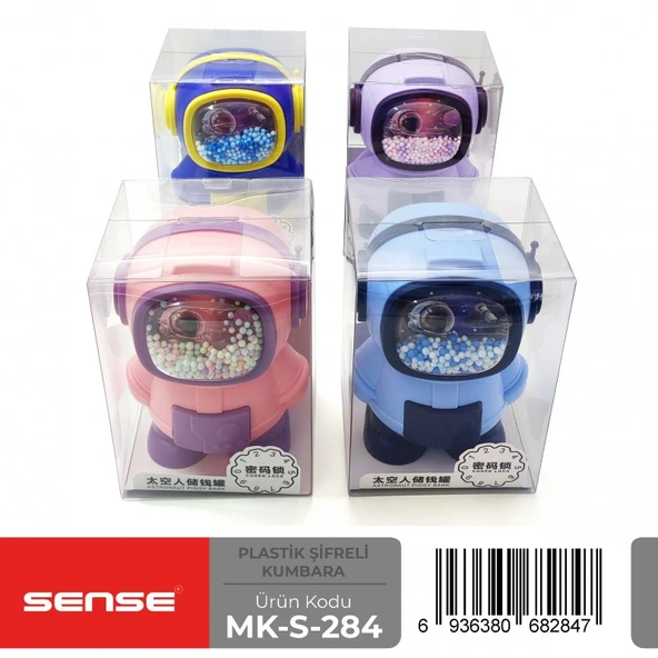 Sense Plastik Kumbara Mk-S-284 1 Adet