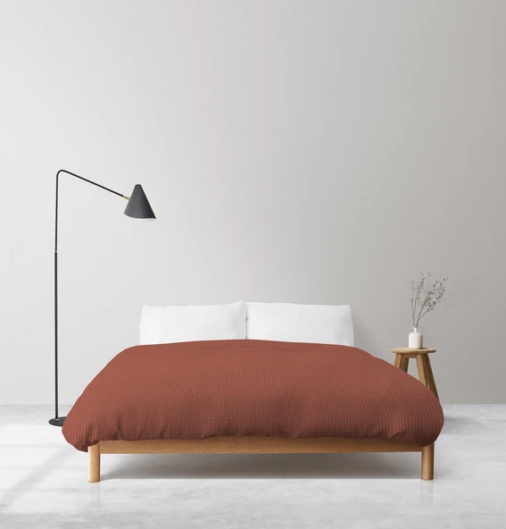 %100 Pamuklu 180X220 cm Waffle Desenli, Pike Yatak & Koltuk Örtüsü - 3