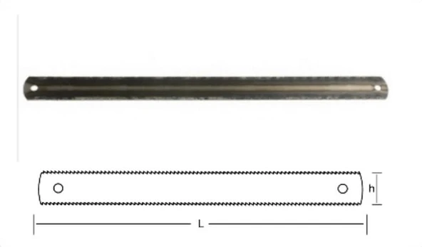 Makina Takım Testere Laması 300 mm - 10