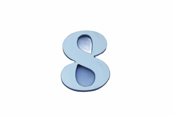 Cemax Villa Boy 8 Rakamı 8,5 cm Yapışkanlı - 3