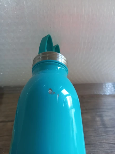 Aladdin Zoo Water Paslanmaz Çelik Su Şişesi 0.43 LT Mavi / Beyaz (TEŞHİR) - 2