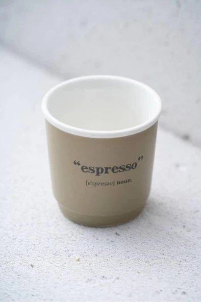 Acar Blush Espresso Fincanı Bej 90ml - 2