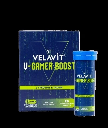 Velavit V-Gamer Boost 20 Efervesan Tablet