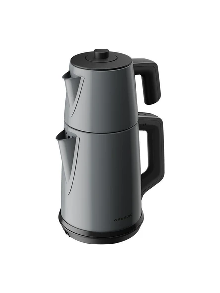 Grundig Çelik Çay Makinesi Antrasit Renk - 3