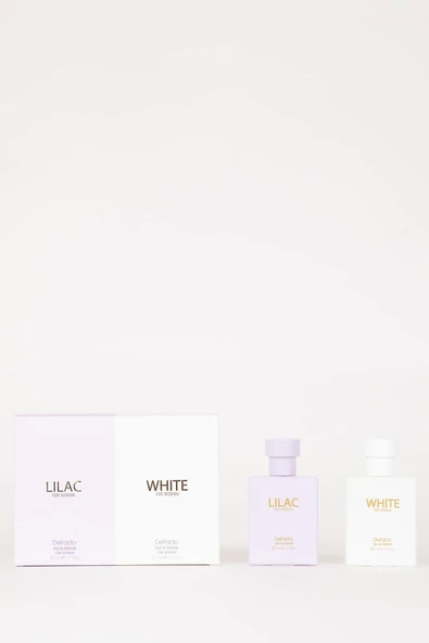 DEFACTO LİLAC & WHİTE 2'Lİ SET KADIN PARFÜM 50 ML C1786AXNS - 5