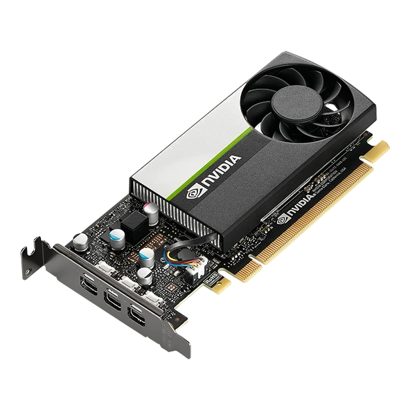 PNY VCNT400 4GB DDR6 64Bit 3 xDISPLAY ÇIKIŞLI PASİF SOĞUTUCULU YAPAY ZEKA AI EKRAN KARTI  (VCNT400-4GB-SB) - 2