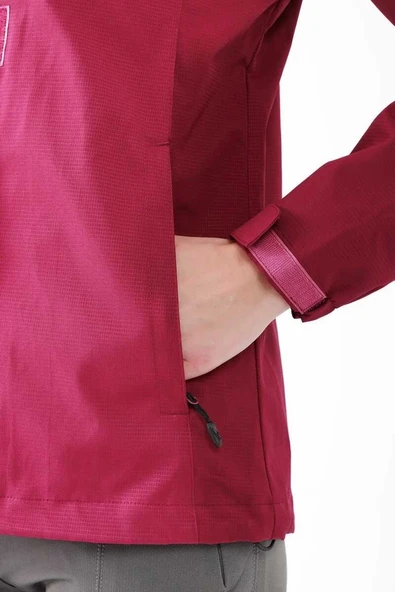 2AS Tinker III.Kadın Yağmurluk Vişne - 8