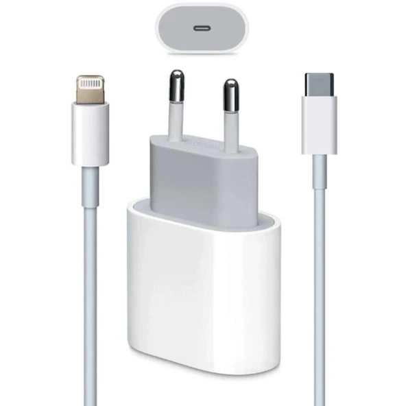 Iphone X-11-12-13 Pro - Pro Max Uyumlu Hızlı Şarj Aleti 20w Şarj Adaptörü Başlığı Şarj Cihazı