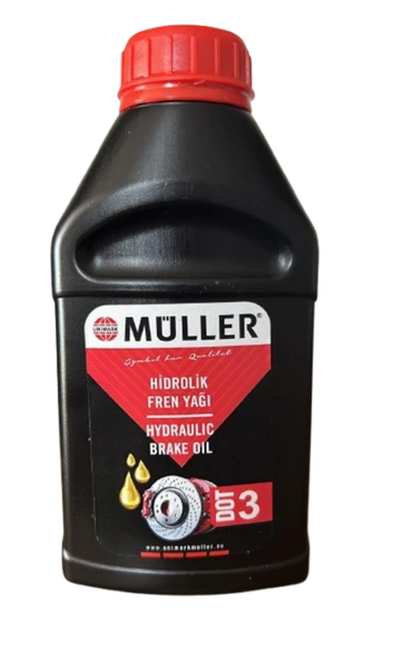 Müller DOT 3 Hidrolik Fren Yağı 500 ML