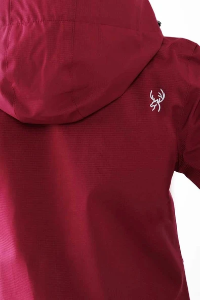 2AS Tinker III.Kadın Yağmurluk Vişne - 5