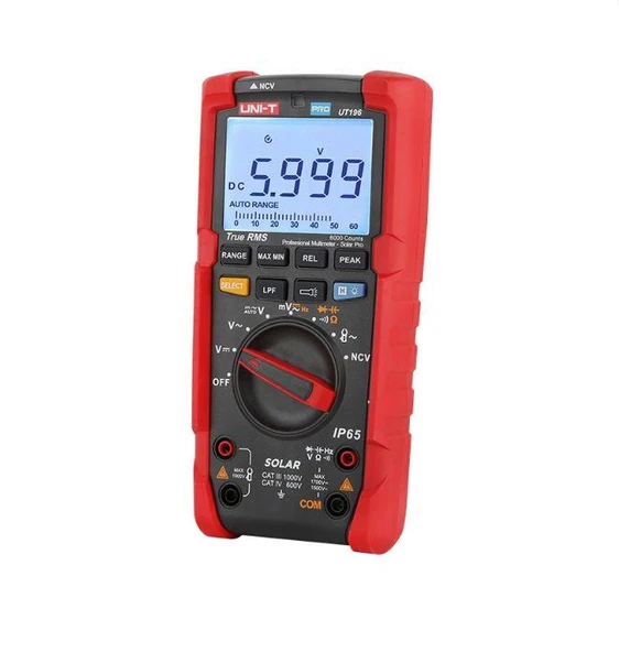 Unı-t Ut 196 Pro 1700v Dc 1500v Ac True Rms Dijital Multimetre Solar Pro - 2