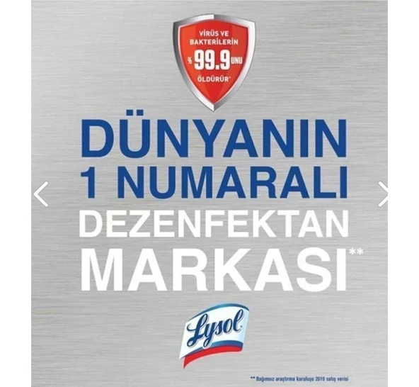 LYSOL DEZENFEKTAN SPREY BAHAR FERAHLIĞI 400 ML - 2