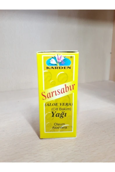KARDEN SARISABIR (ALOE VERA) YAĞI 20 ML - 2