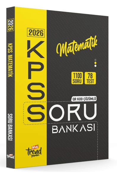 2026 Kpss Lise & Önlisans : Matematik Soru Bankası ( Qr Kod Çözümlü )