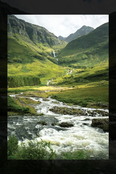 SELMIRA Dağların Hiddeti Kanvas Tablo - 2