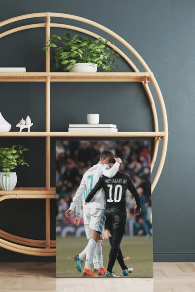 SELMIRA Neymar & Cristiano Ronaldo Kanvas Tablo