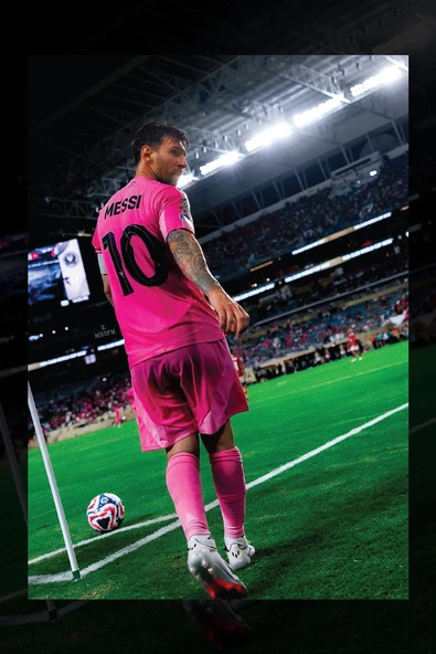 SELMIRA Inter Miami Messi Kanvas Tablo - 2