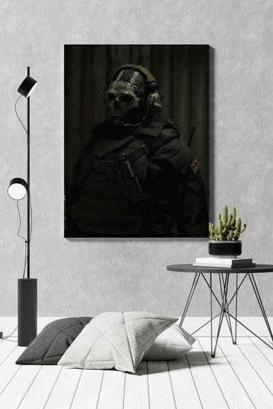 SELMIRA Ghost Kanvas Tablo