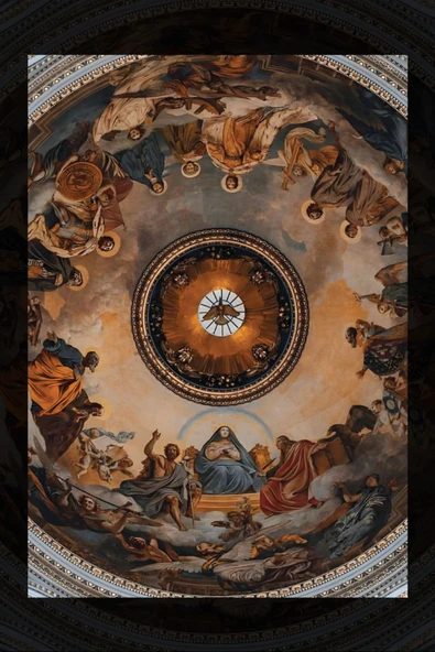 SELMIRA Tarihi Kubbe Kanvas Tablo - 2