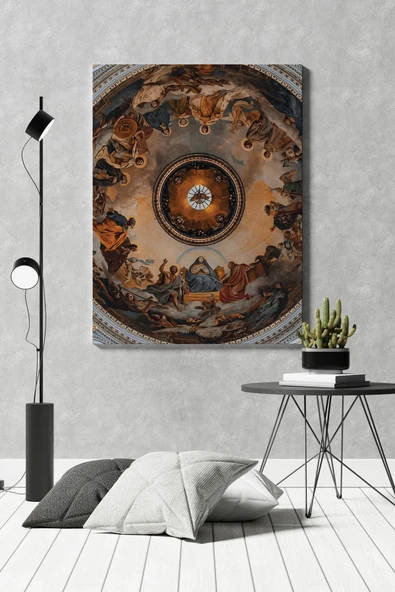 SELMIRA Tarihi Kubbe Kanvas Tablo