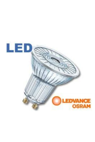 Osram Ledvance 6w=50w Eşdeğer Dimlenebilir Gu10 Duylu 3000K Gün Işığı (Sarı Işık) G Enerji 350Lm Led Spot Ampul - 2