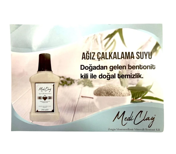 MEDİ CLAY BENTONİT İÇEREN AĞIZ ÇALKALAMA SUYU 290 ML - 4