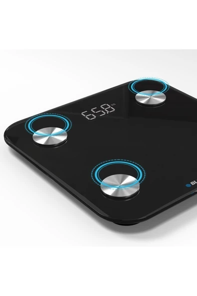 Blaupunkt SW500 Body Master Smart Bluetooth Tartı Baskül Beyaz - 4