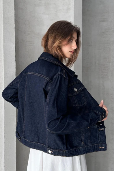 Relaxed Fit Denim Ceket - 2