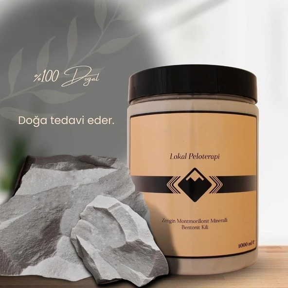 MEDİ CLAY LOKAL PELOTERAPİ BENTONİT KİLİ 1000 ML - 6