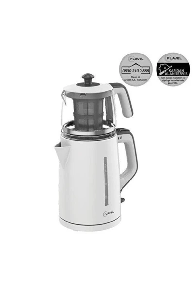 FLAVEL Flv 140 1.7 L Çay Makinesi Beyaz - 2