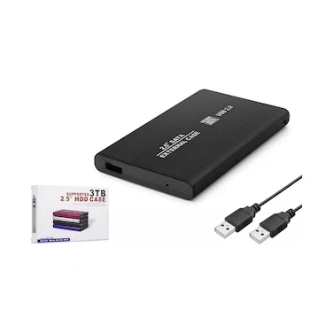 HADRON HDX1758 HARDDİSK KUTUSU METAL USB 2.0 SATA 2.5