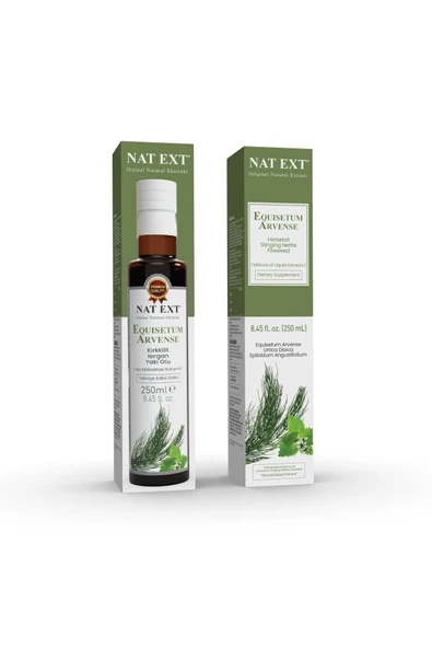 Nat Ext Equisetum Arvense Kırkkilit Isırgan Yakı Otu Sıvı Ekstrakt 250 ml - 1