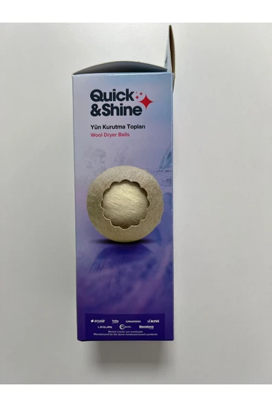 Quick&Shine Kurutma Maki̇nesi̇ Yün Kurutma Toplari - 3