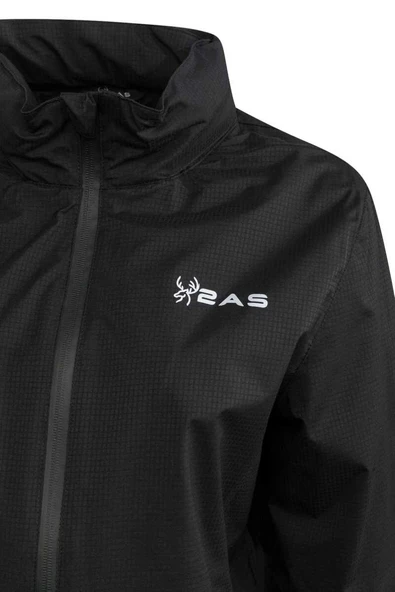 2AS Trial Kadın Yağmurluk Siyah - 3