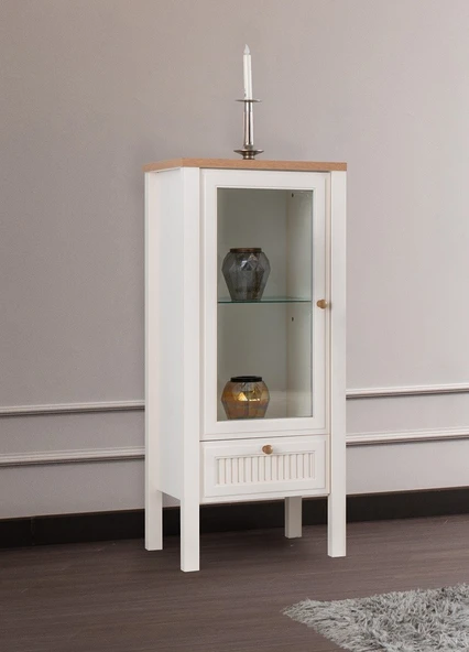 ALAÇATI TV ÜNİTESİ YAN VİTRİNİ ürün görseli 1