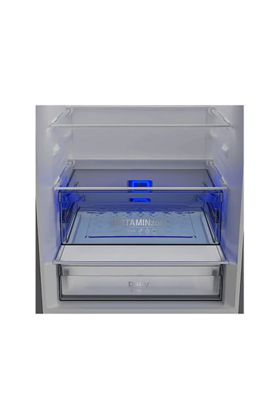 Grundig GPKND 490 E Enerji Sınıfı 490L Duo-No Frost Alttan Donduruculu Buzdolabı Beyaz - 7