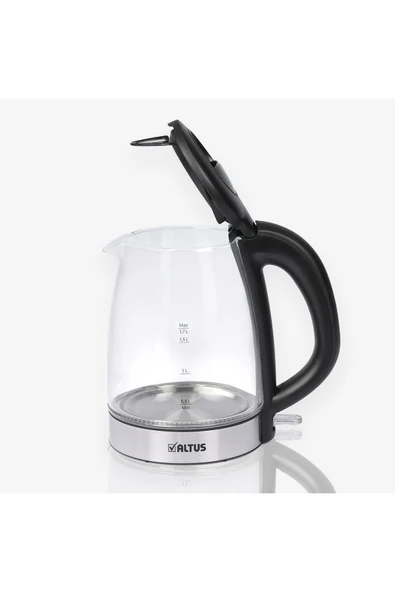 Altus Al 4064 C 1.7 L Cam Kettle, 2200w, Led Işıklı, 360° Döner Taban, Otomatik Kapanma, Şık Tasarım - 5