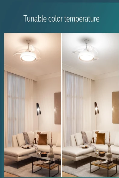Philips Bliss Fanlı Tavan Lambası 28 35 W - 4