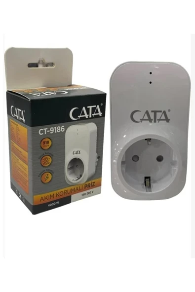 Cata Ct 9186 Akım Korumalı Priz Ct 9186