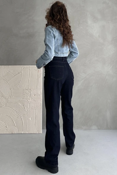 Normal Bel Boru Paça Straight Jean - 6172 - 5