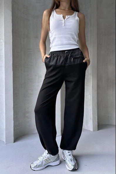 Fermuar Cep Lastikli Eşofman