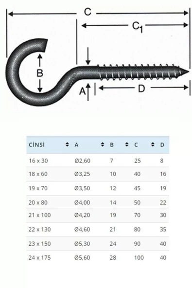 BA1860 18X60 Açık Piton 10 Adet - Resim 2