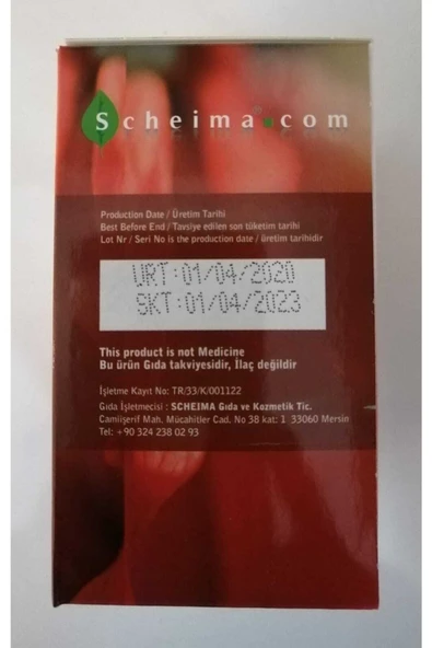 SCHEİMA HIBISCUS EKSTRAKTI DOĞAL TOZ IÇECEK - 3