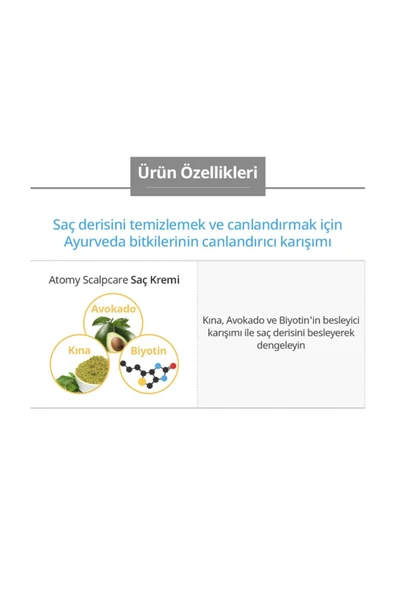 ATOMY SCALPCARE HAIR SAÇ KREMİ 500 ML - Resim 3