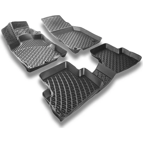 Rizline Renault Symbol 2013 Ve Sonrası 3D Havuzlu Paspas Siyah - Resim 3