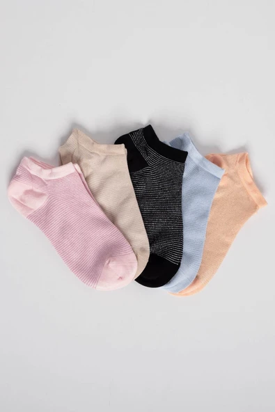 Aytuğ Kadın Modal 5 Çift Özel Kutulu Patik 33244